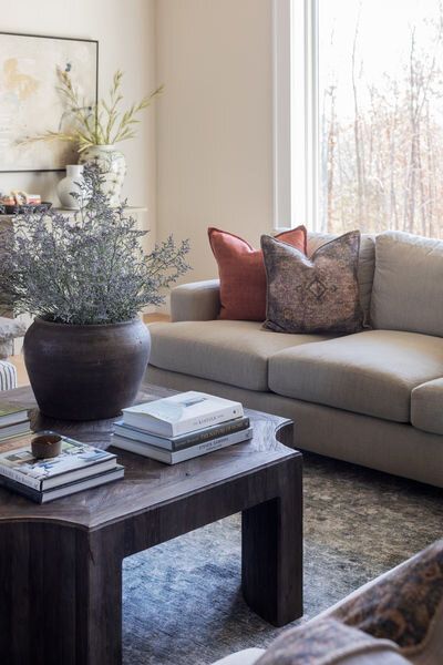 SHOP THE LOOK: Moira Beige &amp; Multi Pillow, Burbank Aragon Pillow