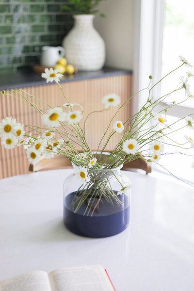 SHOP THE LOOK: Navy Colorblock Vase