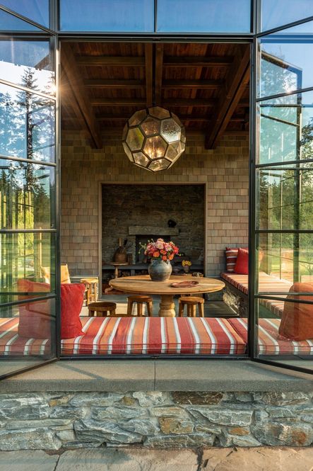 Simply beautiful, the fieldhouse follows suit with the recent development of state and national parks to intertwine nature and recreation. Combining these aspects, but in a more residential setting, is an exciting development to watch closely in architecture!Architecture by Hoedemaker Pfeiffer | Photo by Andrew Giammarco | Project Whidbey Island Fieldhouse