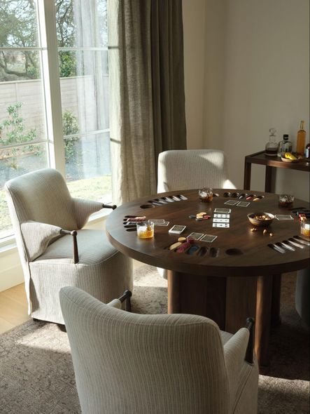 SHOP THE LOOK: Mayfield Poker Table, Brently Dining Chair