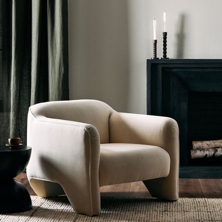 Image via Scout &amp; Nimble | SHOP THE LOOK: Daria Chair, Aliza End Table