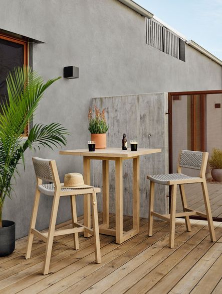 SHOP THE LOOK: Delano Bar Stool, Stapeleton Outdoor Bar Table