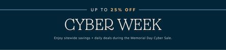 2024 Memorial Day Cyber Week Sale | Elevate Every Space with Style and Savings