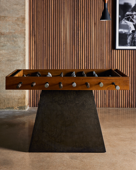Shop the Look: Foosball Table-Natural Brown Guanacaste