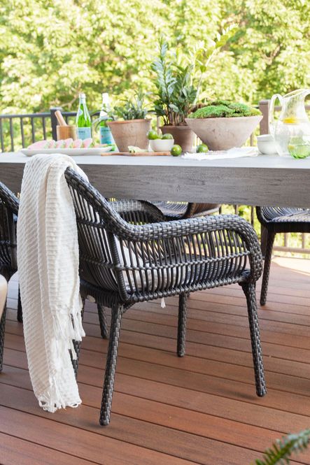 Design by Scout &amp; Nimble | Photo by Emily Sewell | SHOP THE LOOK: Senora Dining Table, Canaveral Cape Dining Arm Chair