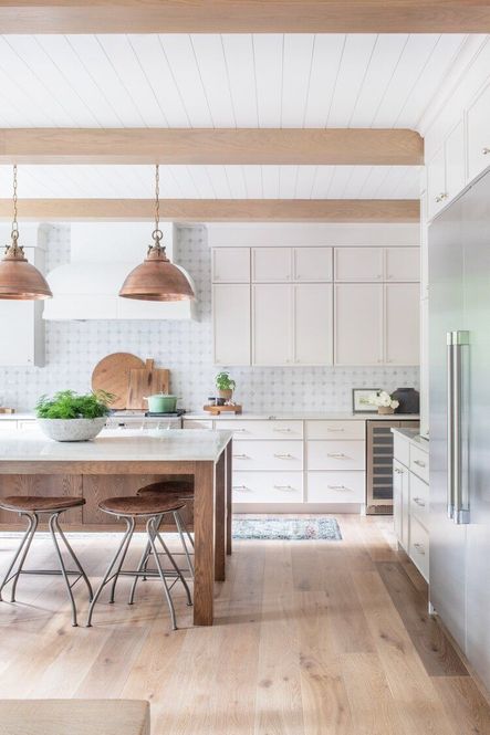 Design by Scout &amp; Nimble | Photo by Emily Sewell | SHOP THE LOOK: The Ryder Counter Stool, Admiral Pendant
