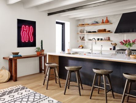 Image via Four Hands | SHOP THE LOOK: The Paramore Swivel Counter Stool