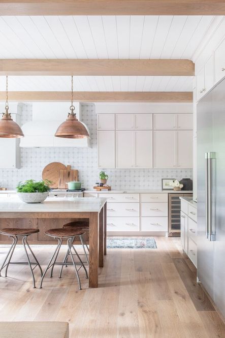 Design by Scout &amp; Nimble | Photo by Emily Sewell | SHOP THE LOOK: The Ryder Counter Stool, Admiral Pendant