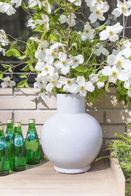 SHOP THE LOOK: Busan White Balloon Jar, Lula Outdoor Sideboard