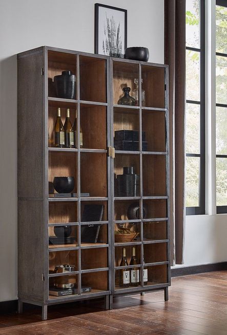 Image via SARREID LTD. | SHOP THE LOOK: A Gem Of A Handle Display Cabinet