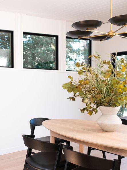 Adding some greenery is a great way to enhance a table and include some more earthy tones into any space.