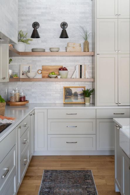 Design by Bodine White | Photography by Scout & Nimble | SHOP THE LOOK: Ezekiel Cerused Forest Black Dark Hardwood Cabinet