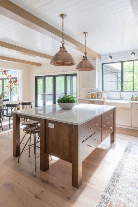 SHOP THE LOOK: Admiral Pendant, Ryder Counter Stool, White Iron Top Canister