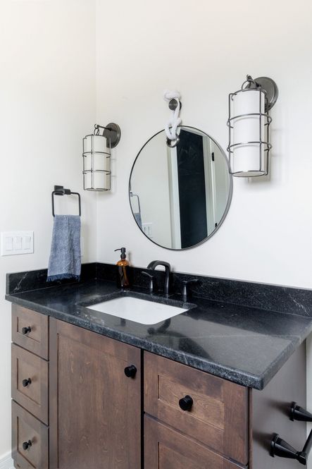 SHOP THE LOOK: Porter Mirror, Sovereign Wall Sconce