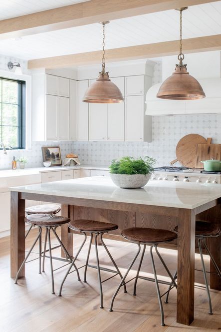 SHOP THE LOOK: Ryder Counter Stool, Square Pine Charcuterie Board, Admiral Pendant