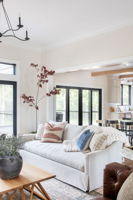 SHOP THE LOOK: Gable Coffee Table, Four Handle Water Jar, Sina Pillow