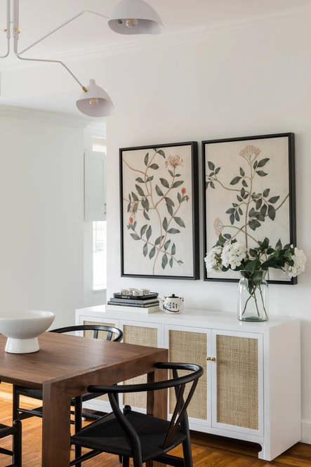 Design by Oh, I Design Studio |&nbsp; photographed by Joyelle West | SHOP THE LOOK: Holland Media Sideboard