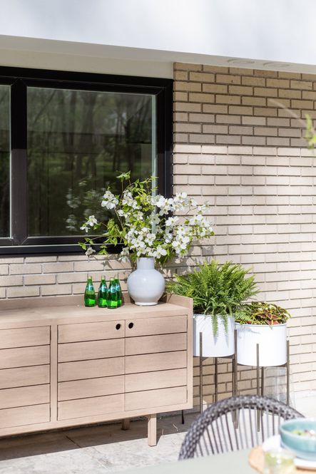 Design by Bodine White | Photography by Emily Sewell | SHOP THE LOOK: Lula Outdoor Sideboard