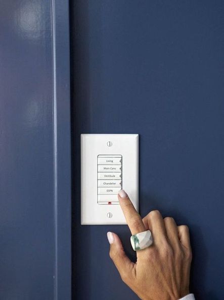 This smart home can be controlled from just the click of button!