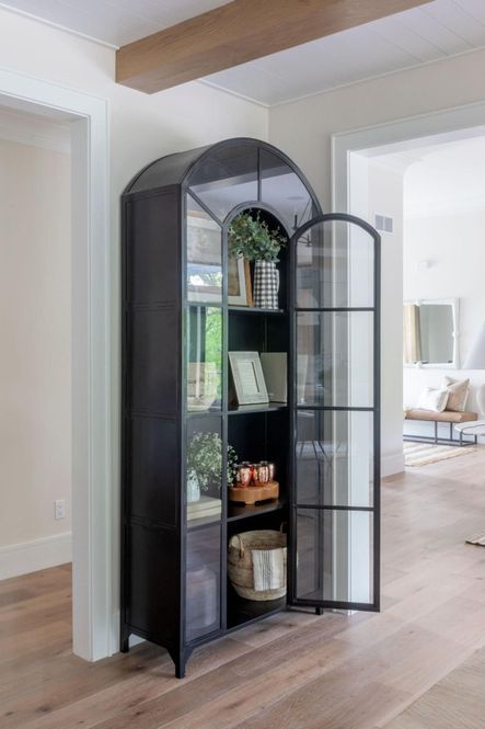 Design by Bodine White | Photography via Scout &amp; Nimble | SHOP THE LOOK: Belmont Metal Cabinet