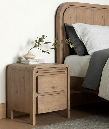 Image via Four Hands | SHOP THE LOOK: Everson Nightstand