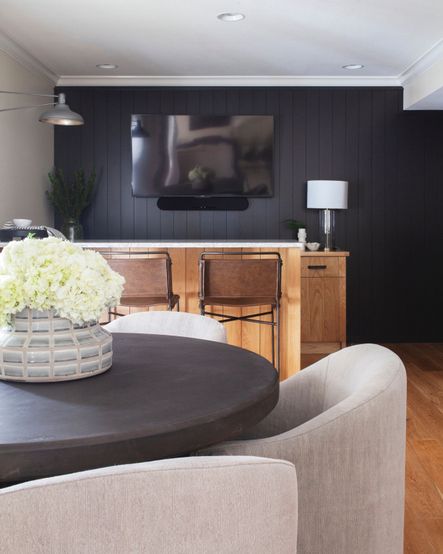 Work & Play | A Transitional Office & Lounge Update